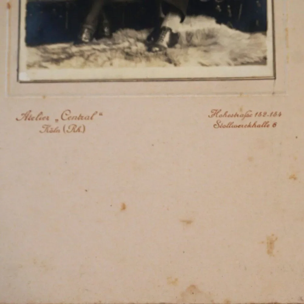 2 Antique Family Cabinet Photos Atelier Central Koln Germany Black And White
